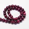 Natural Tiger Eye Bead Strands G-G735-23-12mm-04-2