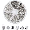 Tibetan Style Alloy Beads TIBE-PH0004-65AS-1