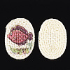 Handmade Reed Cane/Rattan Woven Beads WOVE-T006-116-2