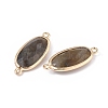 Natural Labradorite Links connectors G-E526-27D-2