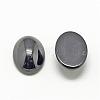 Natural Black Stone Cabochons G-R415-14x10-46-2