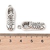 Tibetan Style Zinc Alloy Pendants X-TIBEP-R334-209AS-RS-3