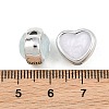 Platinum Plated Opaque Acrylic Beads AC-CBA15BB-10-3