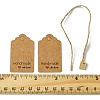 100Pcs Paper Gift Tags CDIS-FS0001-18-5