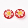 Handmade Millefiori Glass Cabochons LAMP-G123-M-2