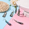 Abalone Shell/Paua ShellEarrings EJEW-Q166-1-4