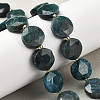 Natural Apatite Beads Strands G-C116-A159-03-1