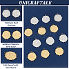 Unicraftale 12Pcs 2 Colors Ion Plating(IP) 304 Stainless Steel Pendant STAS-UN0049-75-5