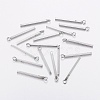 Tarnish Resistant 304 Stainless Steel Pendants STAS-P186-05P-33mm-3