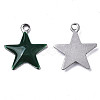 201 Stainless Steel Enamel Charms STAS-N088-14D-2