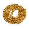 Transparent Glass Beads Strands GLAA-R041-8x8mm-A07-2