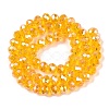 Electroplate Glass Beads Strands EGLA-A044-T8mm-B05-3