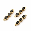 Rack Plating Eco-Friendly Brass Micro Pave Cubic Zirconia Pendants LS-KK-K165-27G-02-1