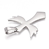 Tarnish Resistant 304 Stainless Steel Pendants STAS-I135-02P-2