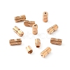 Brass Screw Clasps KK-WH0047-56KCG-1