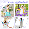 HOBBIESAY 2Pcs 2 Colors Children's Costume Angel Wings DIY-HY0001-17B-6