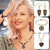18Pcs 9 Styles Alloy Enamel Pendants ENAM-GA0001-19-5