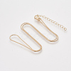 Brass Snake Chain Necklaces X-MAK-T006-11A-KC-1