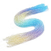 Transparent Glass Beads Strands X-GLAA-E036-07Q-1