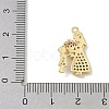 Mother's Day Brass Micro Pave Colorful Cubic Zirconia Pendants KK-A300-11G-3