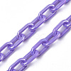 Acrylic Opaque Cable Chains PACR-N009-002E-4
