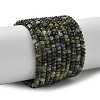 Natural Green Tourmaline Beads Strands G-L651-B05-4x2mm-02-2