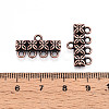 Tibetan Style Alloy Chandelier Component Links PALLOY-WH0110-13R-3
