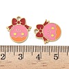 Christmas 304 Stainless Steel Enamel Pendants STAS-Z093-08Q-G-3