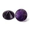 Natural Amethyst Cabochons G-Q184-01F-2