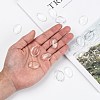 Transparent Glass Cabochons GGLA-R022-25x18-7
