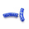 Opaque Spray Painted Acrylic Beads X1-MACR-S372-002F-B02-2