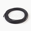 Braided Leather Cord with Core WL-F009-B02-4mm-1