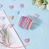 Segment Dyed Round Polyester Elastic Cord OCOR-WH20018-35B-3