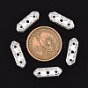 Brass with Grade A Rhinestone Bridge Spacers RB-H236-S-3