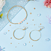 120Pcs 6 Styles Brass Spacer Beads KK-DC0003-63-5