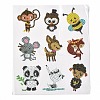 DIY Animal Theme Diamond Painting Stickers Kits For Kids DIY-O016-15-2