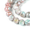 Anti-Tarnish Electroplate Glass Beads Strands GLAA-N010-10mm-15-4
