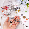 DIY Resin Beaded Bar Beadable Keychain Making Kit DIY-SC0025-47-3
