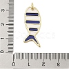 Rack Plating Brass Enamel Pendants KK-Z074-10G-02-3