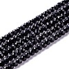 Transparent Glass Beads Strands GLAA-C019-01B-01-1