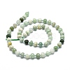 Natural Myanmar Jade Beads Strands G-E576-60-2