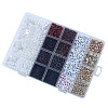 DIY 24 Style Acrylic & ABS Beads Jewelry Making Finding Kit DIY-NB0012-02C-3