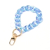 Transparent Resin Curb Chain Bag Strap FIND-WH0092-31A-1