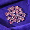 20Pcs Spray Painted Glass Beads GLAA-YW0001-13-3
