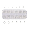 1 Box Brass Open Jump Rings KK-X0059-S-B-1