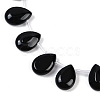 Natural Black Onyx(Dyed & Heated) Beads Strands G-B125-G01-01-3