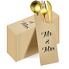 Kraft Paper Cutlery Bag AJEW-WH0609-564-1
