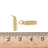 Brass Pendants KK-L245-01G-03-3