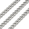 304 Stainless Steel Curb Chains CHS-B016D-P-1