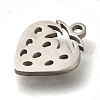 201 Stainless Steel Pendants STAS-R136-01P-02-2